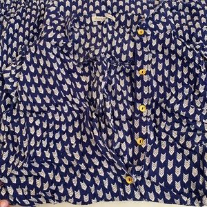 Cute Short Navy Blue Dress.